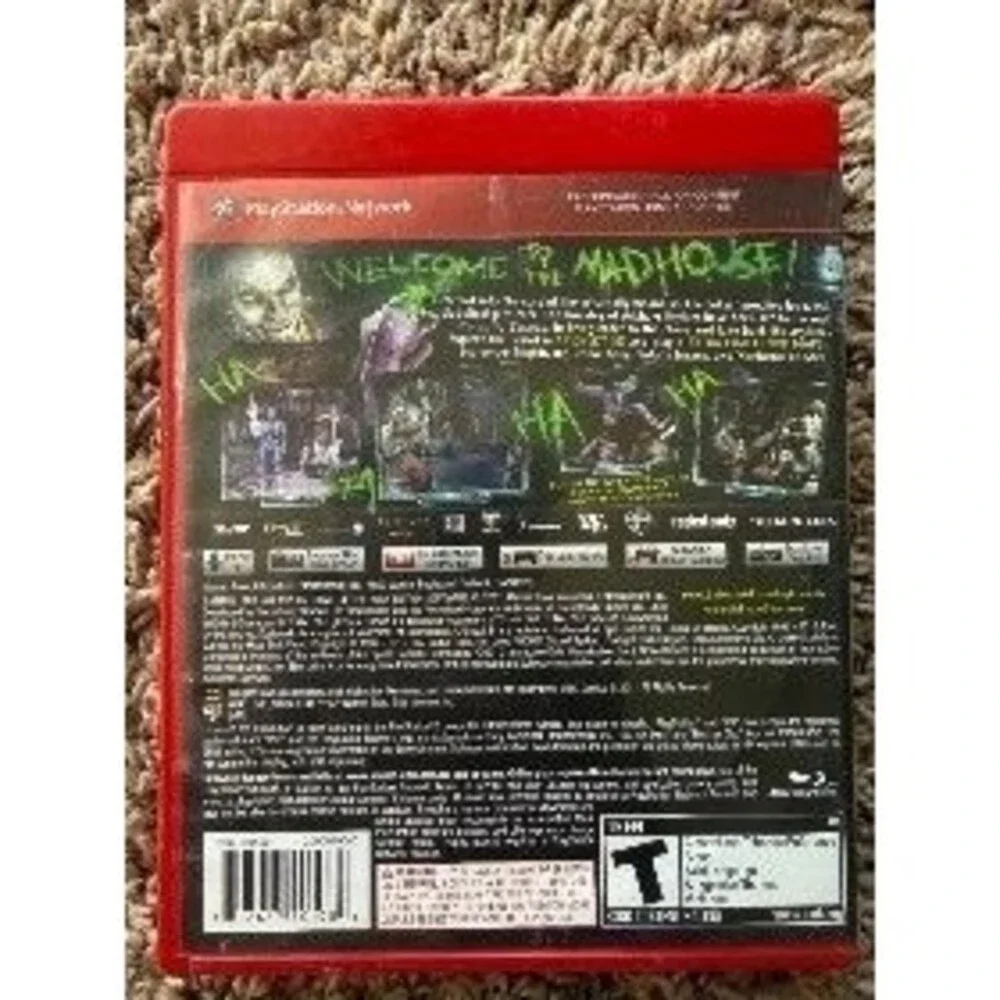 Batman Arkham Asylum Game of the Year Edition PS3 Greatest Hits Disc